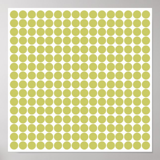 Khaki Safari Dot Poster (Framsidan)