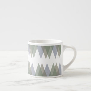 Khaki triangles espressomugg