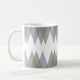 Khaki triangles kaffemugg