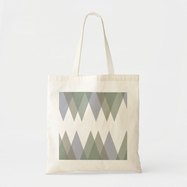 Khaki triangles tygkasse (Framsidan)