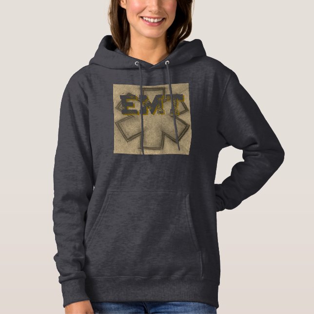 Khaki Women's EMT T Shirt (Framsida)