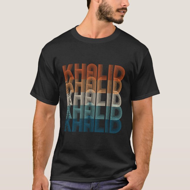 Khalid My Namn är Khalid Khalid T Shirt (Framsida)