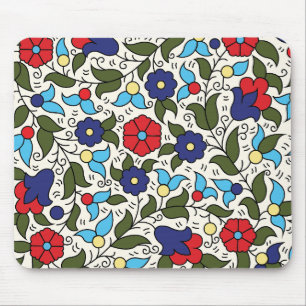 Khalil Hebron Ceramic Mitten Östra Arabiska Blommi Musmatta