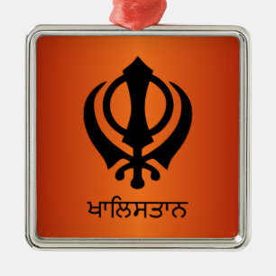 Khalistan Julgransprydnad Metall