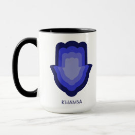Khamsa Blue Mugg
