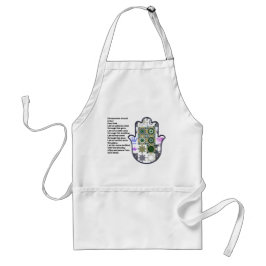 Khamsa Hand Apron 1 Owner Förkläde