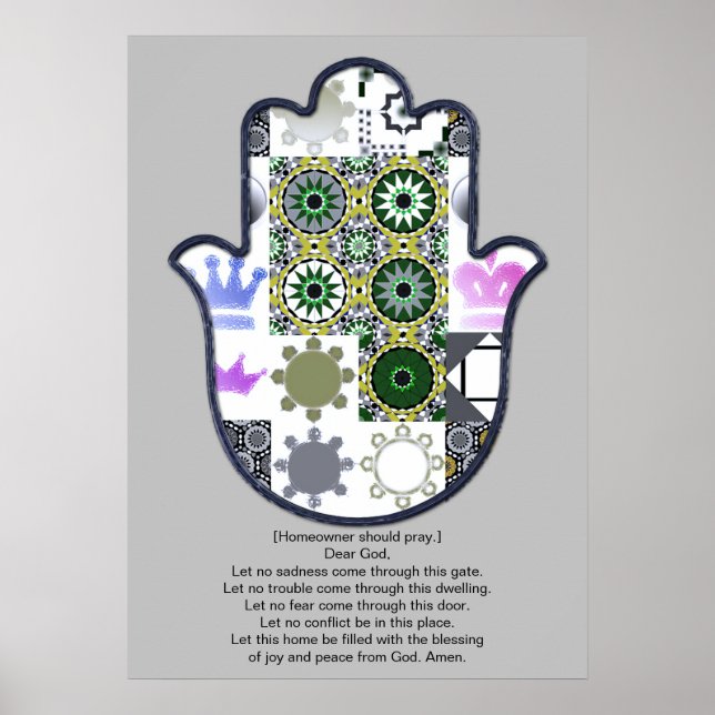 Khamsa Hand Poster Design 1 Owner Upscale (Framsidan)