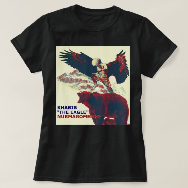 Khamzat Chimaev Classic T Shirt (Design framsida)