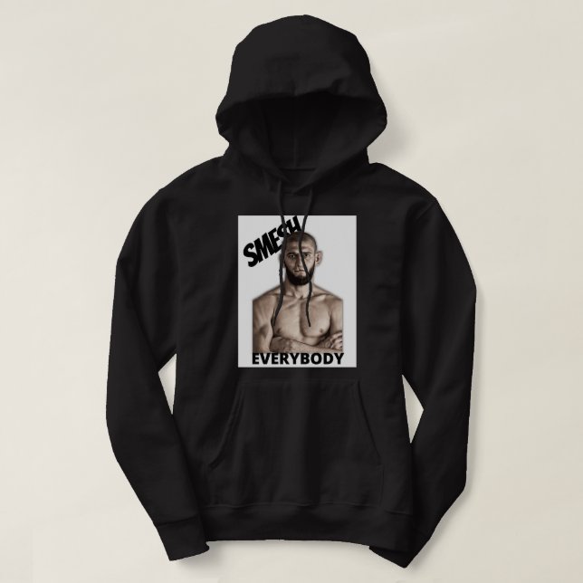 Khamzat Chimaev Smash All Classic T Shirt Hoodie (Design framsida)