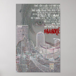 khan paradisporträtt för kubla poster