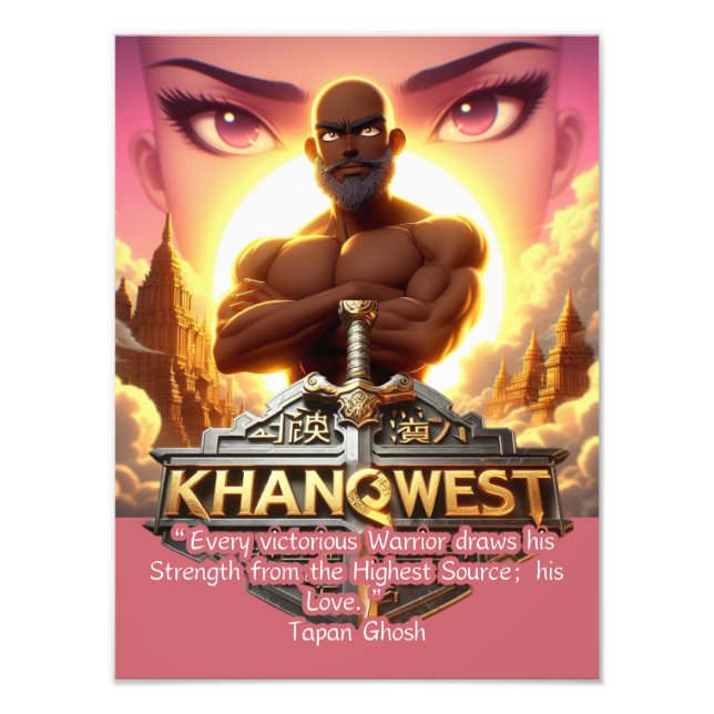 Khanqwest- Hans Kärlek Fototryck (Framsidan)