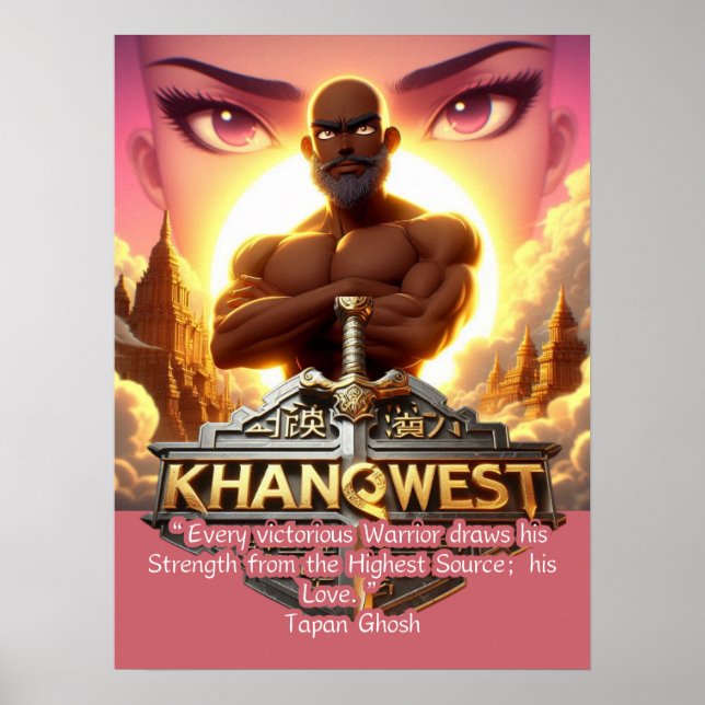 Khanqwest-Hans Kärlek Poster (Framsidan)