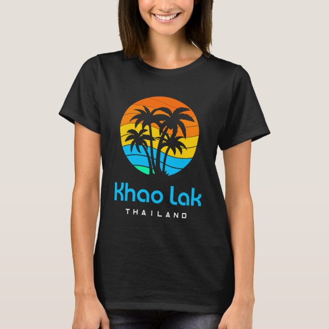 Khao Lak Thailand T Shirt (Framsida)