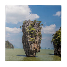 Khao Phing Kan sten ö Phuket i Thailand-gåva