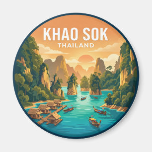 Khao Sok nationalpark Thailand Magnet