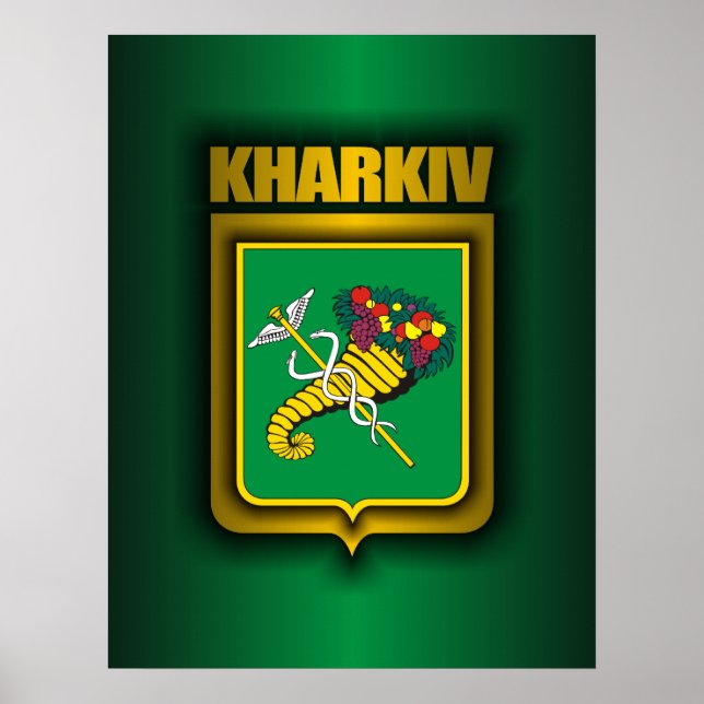 "Kharkiv Steel" Poster och skriver ut (Framsidan)