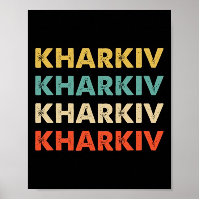 Kharkiv Ukraina  Poster (Framsidan)