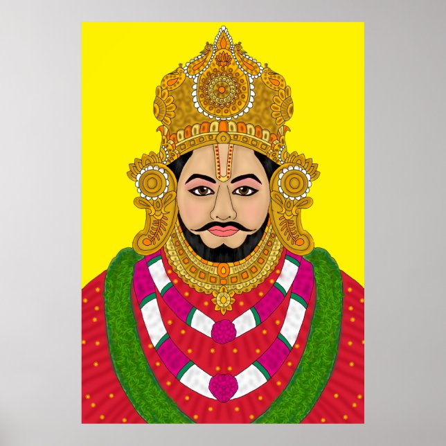 Khatoo Shyam Ji Pappersvaror Poster (Framsidan)