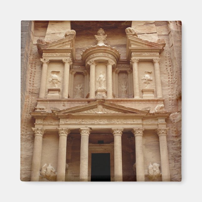 Khazneh Firaouns fasad Magnet (Framsidan)