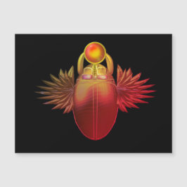 Kherpi Gud för det Stigning Sol, scarabskalan.