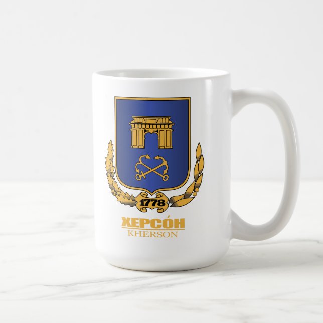 Kherson COA Kaffemugg (Höger)