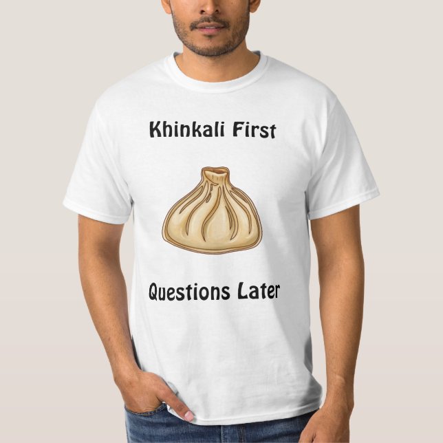 Khinkali T Shirt (Framsida)