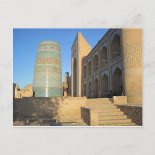 Khiva, Chiwa, Usbekistan Kalta-Minor-Minarett Vykort