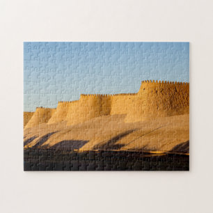 Khiva City Wall - Uzbekistan, Centralasien Pussel