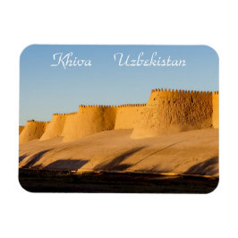 Khiva stads mur - Uzbekistan Magnet