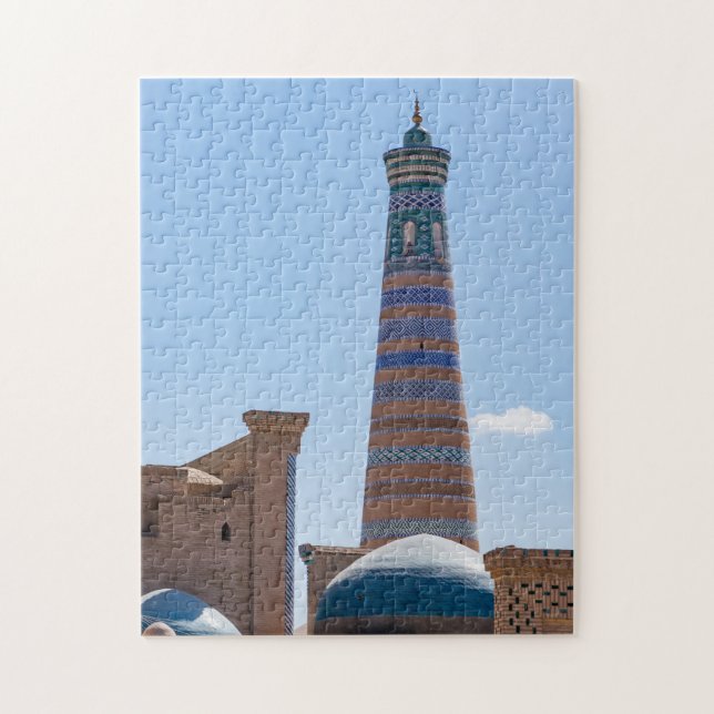 Khiva, Uzbekistan - Islam Khodja Minaret Pussel (Vertikal)