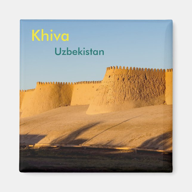 Khiva - Uzbekistan Magnet (Framsidan)