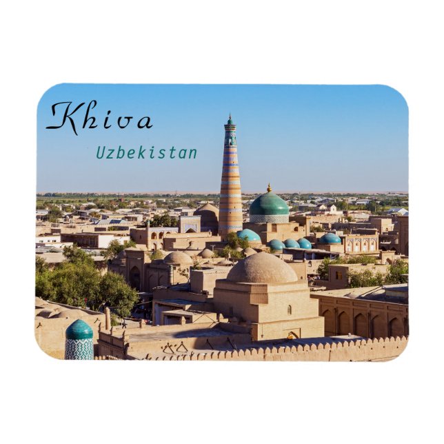 Khiva, Uzbekistan Magnet (Horisontell)