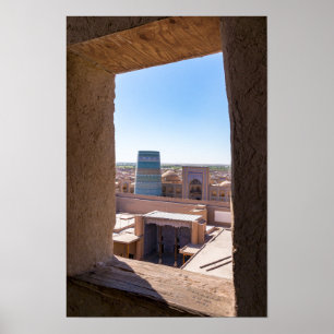 Khiva, Uzbekistan - Minaret Kalta Minor Poster