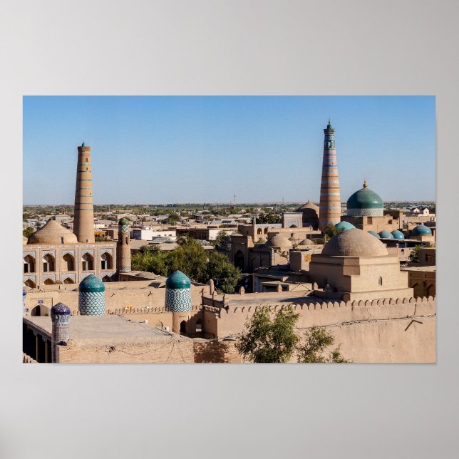 Khiva - Uzbekistan Poster (Framsidan)