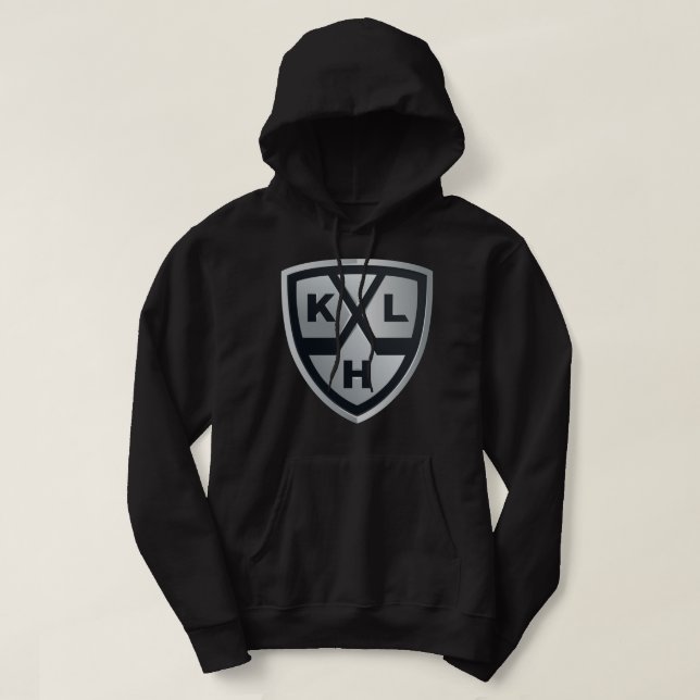 KHL logotyp sköld Hockey Essential T Shirt Hoodie (Design framsida)