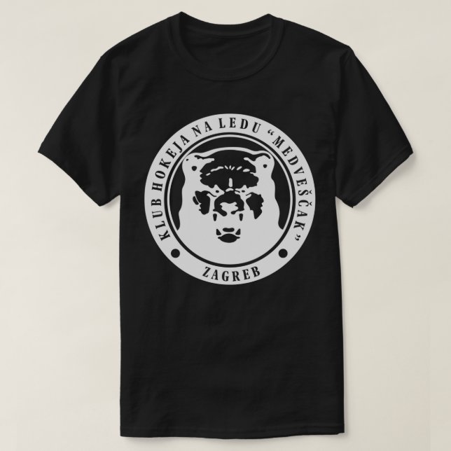 KHL Medveak Zagreb 1 T Shirt (Design framsida)