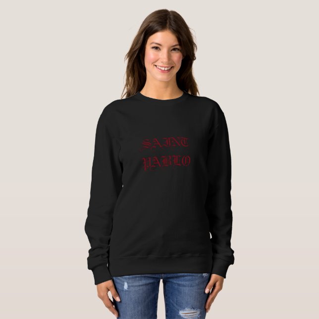 Khloe Kardashian Replica Saint Pablo T-shirt (Hel framsida)