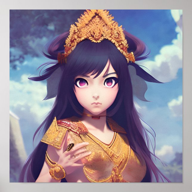 Khmer Apsara Poster 5 (Framsidan)