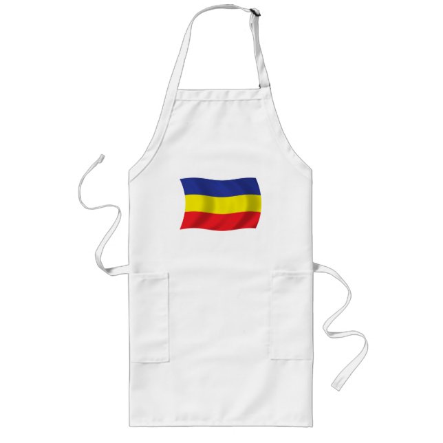 Khmer Kampuchea Krom Flagga Förkläde (Framsidan)