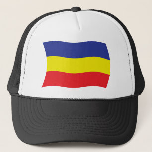 Khmer Kampuchea Krom Flagga Hatt Truckerkeps