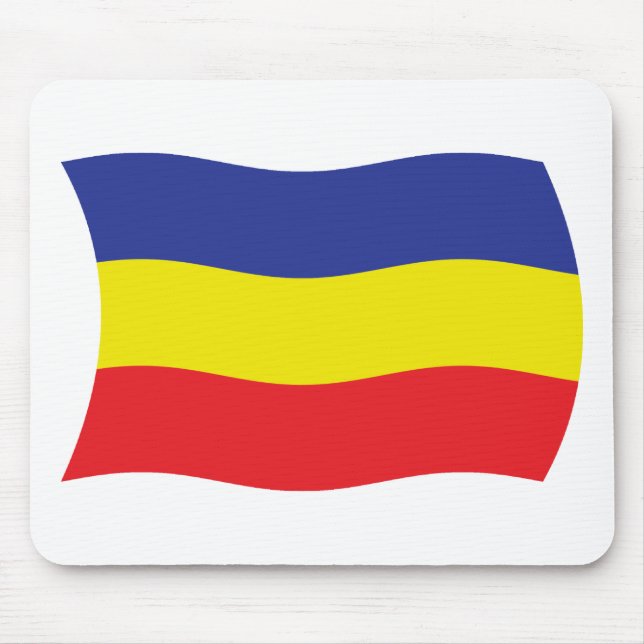 Khmer Kampuchea Krom Flagga Mousepad Musmatta (Framsidan)