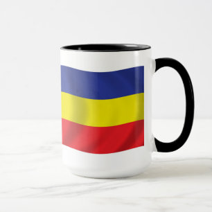 Khmer Kampuchea Krom Flagga Mugg
