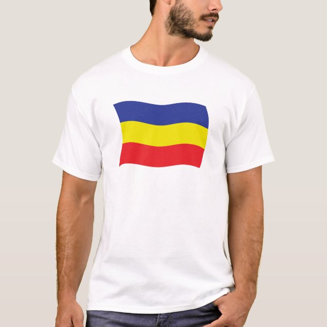 Khmer Kampuchea Krom Flagga Shirt Tröja (Framsida)