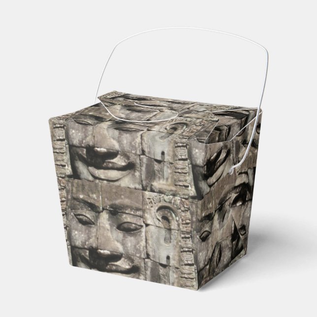 Khmer Stone Ansikte ... Bayon Temple, Kambodja Presentaskar (Framsidan Sidan)