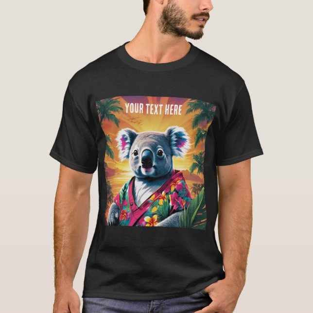 khoala t shirt (Framsida)