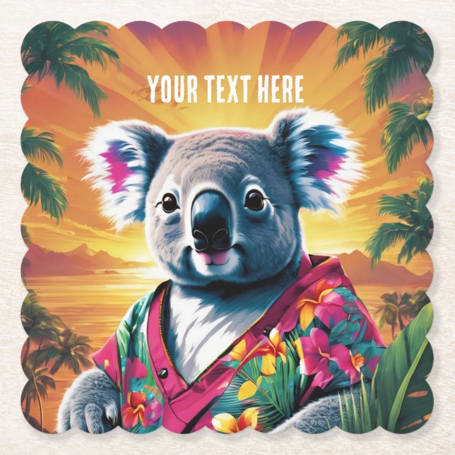 khoala underlägg papper (Framsida)