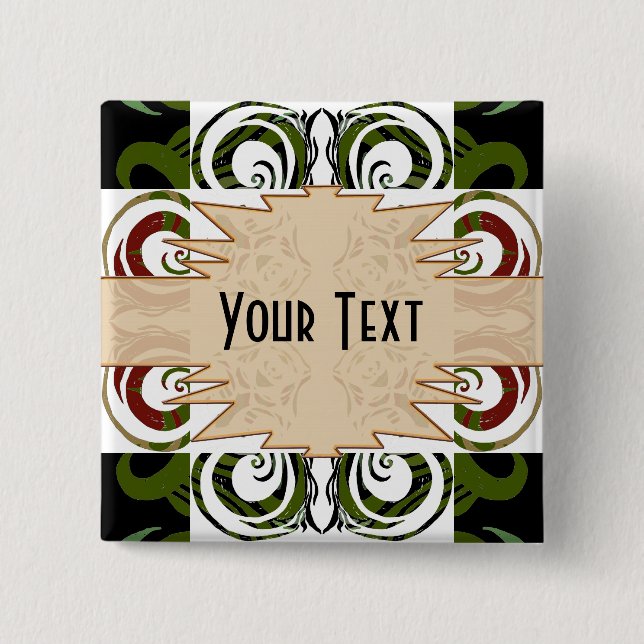 Khokhloma Exotique Knapp (Framsida)