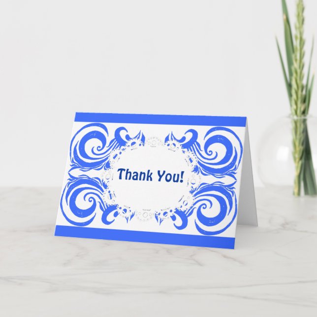 Khokhloma Exotique Tack Kort (Framsida)