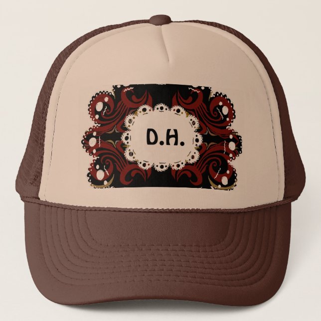 Khokhloma Exotique Truckerkeps (Framsida)