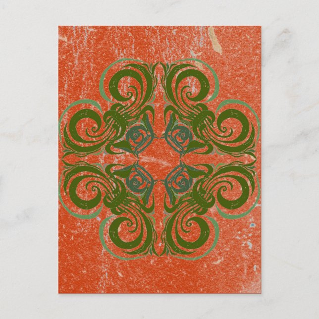 Khokhloma Exotique Vykort (Framsida)